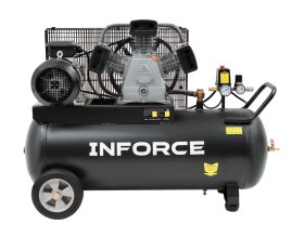 Ременной компрессор Inforce (100 л; 10 бар; 580 л/мин) IBCW-100L-3P/580