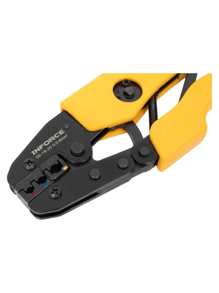 Пресс-клещи для обжима наконечников Inforce 0,5 - 6 мм2 06-19-20