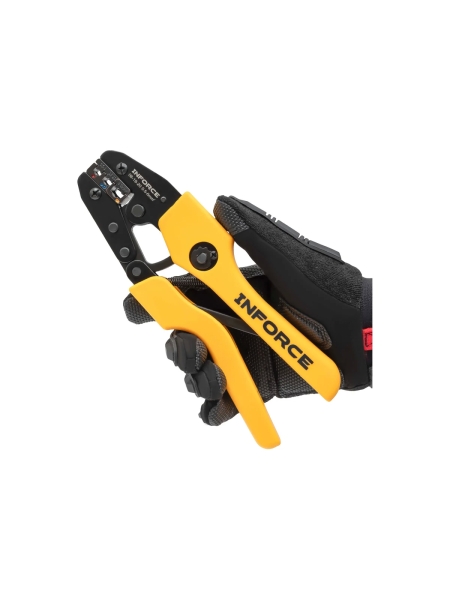 Пресс-клещи для обжима наконечников Inforce 0,5 - 6 мм2 06-19-20