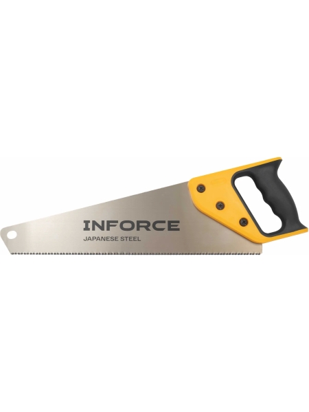 Ножовка по дереву Inforce 11-12 TPI, 400 мм 06-08-28