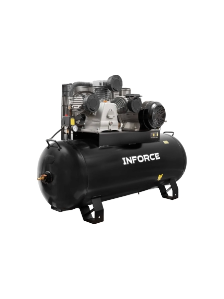 Ременной компрессор Inforce (270 л; 10 бар; 950 л/мин; влагоотделитель) IBCW-270L-3P/950