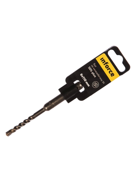 Бур по железобетону 3X (6х110 мм; SDS+) Inforce 11-01-565