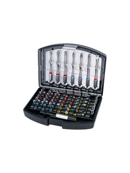 Набор бит с держателем 56 предметов Inforce 11-01-288