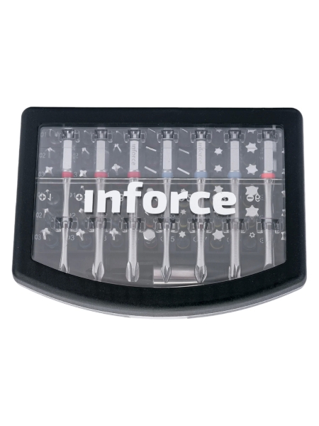 Набор бит с держателем 56 предметов Inforce 11-01-288
