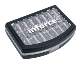 Набор бит с держателем 56 предметов Inforce 11-01-288
