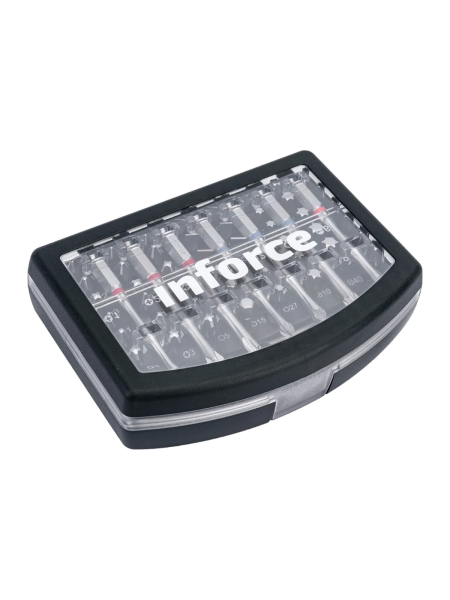 Набор бит с держателем 56 предметов Inforce 11-01-288