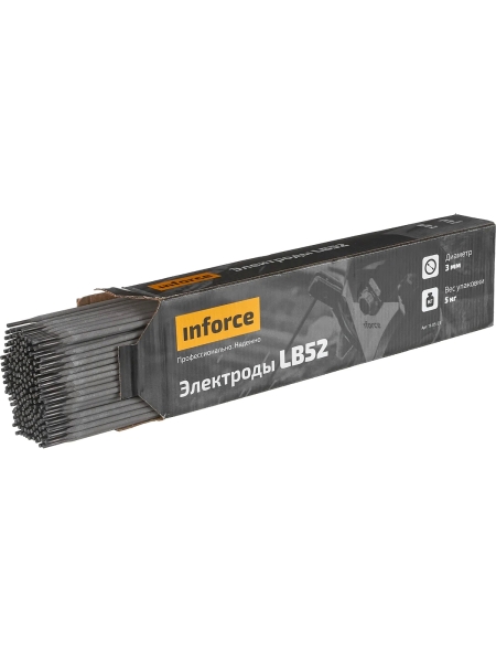 Электроды LB52 (3 мм; 5 кг) Inforce 11-05-23