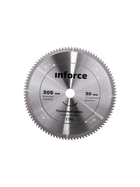 Диск пильный по алюминию (305х2.2х30 мм; 96Z) Inforce 11-01-614