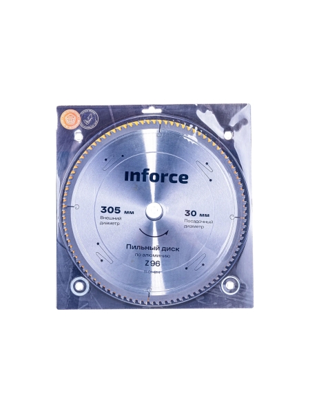Диск пильный по алюминию (305х2.2х30 мм; 96Z) Inforce 11-01-614