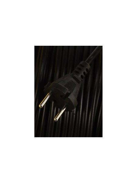 Силовой удлинитель на катушке Inforce К4-О-30 ПВС 2x0.75 30м, 6А, 4 встр. розетки б/з 24030