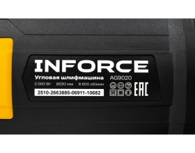 Угловая шлифмашина Inforce AG9020