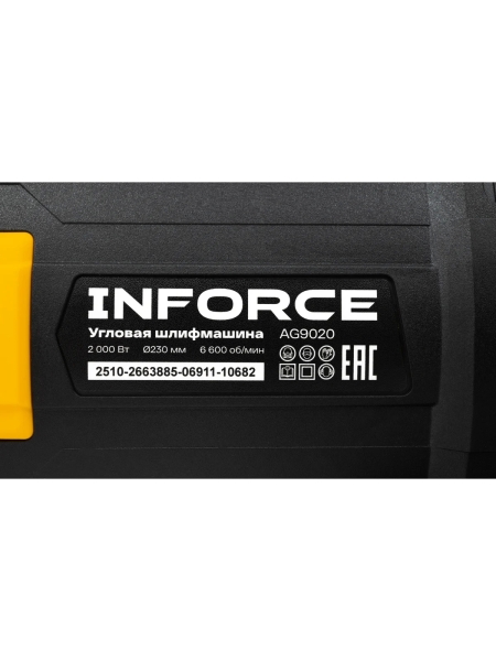 Угловая шлифмашина Inforce AG9020