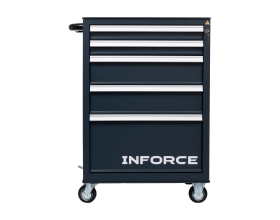 Инструментальная тележка Inforce 5 ящиков 755х465х935 06-01-21