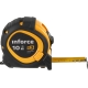 Рулетка Inforce с тройным стопом, 10х25 06-11-78