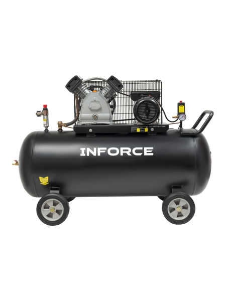 Ременной компрессор (200 л; 10 бар; 412 л/мин) Inforce BCX-200L
