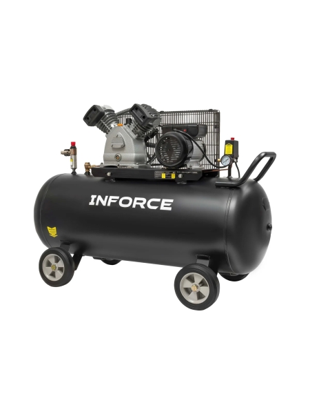 Ременной компрессор (200 л; 10 бар; 412 л/мин) Inforce BCX-200L