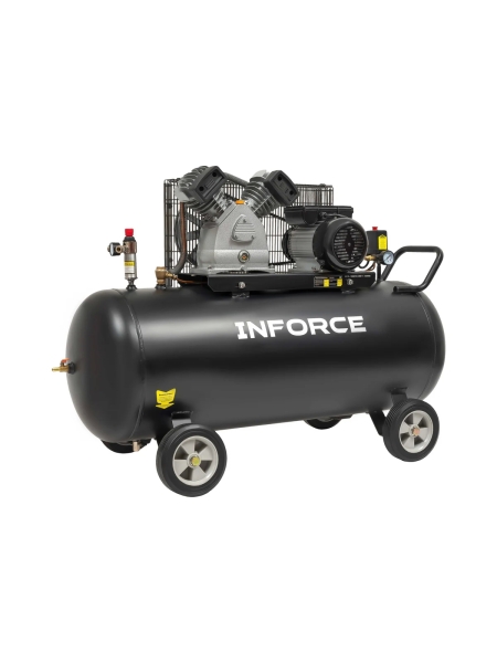 Ременной компрессор (200 л; 10 бар; 412 л/мин) Inforce BCX-200L