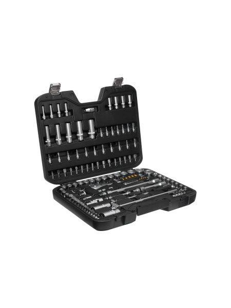 Набор инструментов Inforce 108 предметов 1/2", 1/4", Сталь Cr-V, Профессиональный, 06-07-12