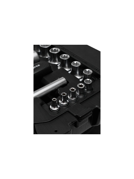 Набор инструментов Inforce 108 предметов 1/2", 1/4", Сталь Cr-V, Профессиональный, 06-07-12