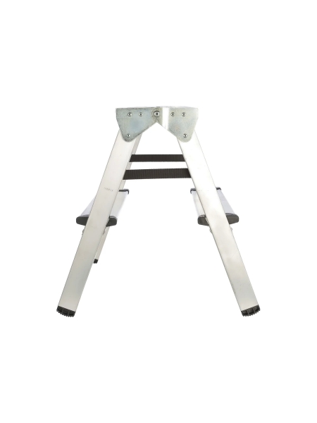 Алюминиевая стремянка Inforce двусторонняя, 2 ступени 02-11-08