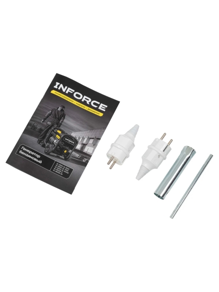 Бензиновый генератор Inforce (3 кВт; эл.стартер; медная обмотка; с АКБ) GL 3000E
