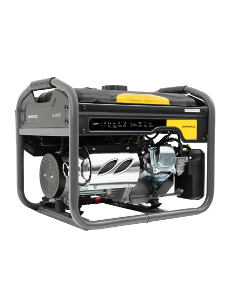 Бензиновый генератор Inforce (3 кВт; эл.стартер; медная обмотка; с АКБ) GL 3000E