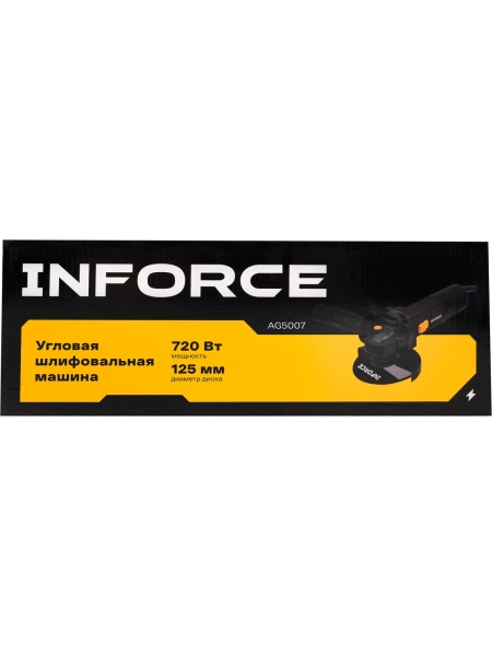 Угловая шлифовальная машина Inforce AG5007