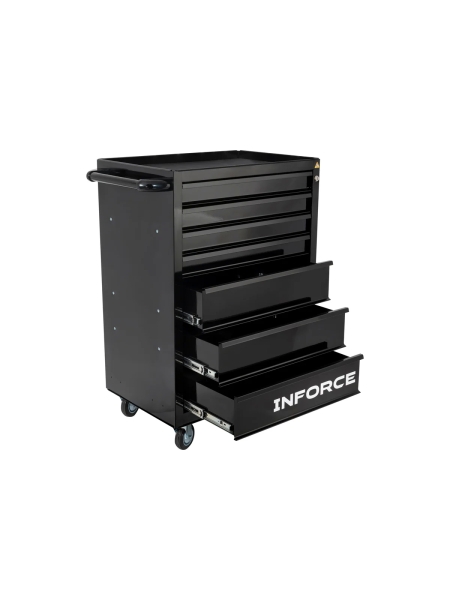 Инструментальная тележка Inforce 7 ящиков, габариты без упаковки 755х465х935мм, 07-01-18
