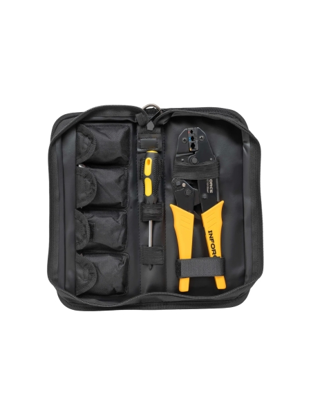 Набор пресс-клещи Inforce + 8 матриц в сумке 0,5 – 35 мм2 06-19-17