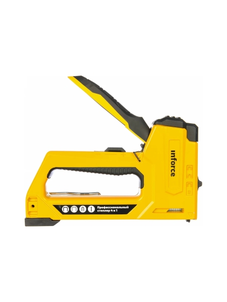 Профессиональный степлер с регулировкой удара 4 в 1 Inforce 06-09-43