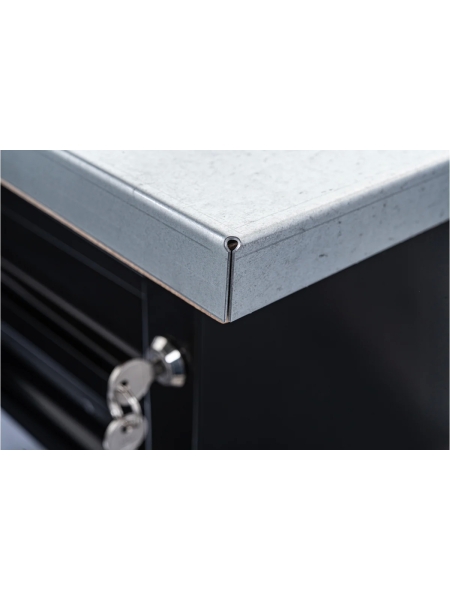 Верстак с драйвером и тумбой Inforce 1600х686х845 LW-3, допустимая нагрузка на стол 1000кг, 05-01-007