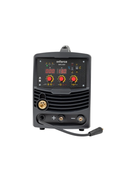 Сварочный полуавтомат-инвертор (200 A; EURO; ПВ 75%) Inforce MIG-200 04-08-03