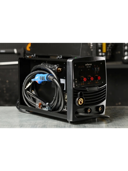 Сварочный полуавтомат-инвертор (200 A; EURO; ПВ 75%) Inforce MIG-200 04-08-03
