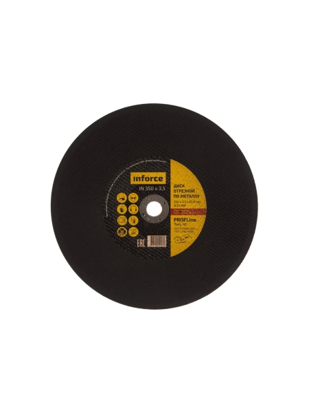 Диск отрезной по металлу (350х25х3.5 мм) Inforce 11-01-115
