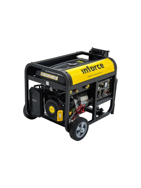 Сварочный генератор (5 кВт; 230 А; колёса и ручки) Inforce WGL230 04-03-22