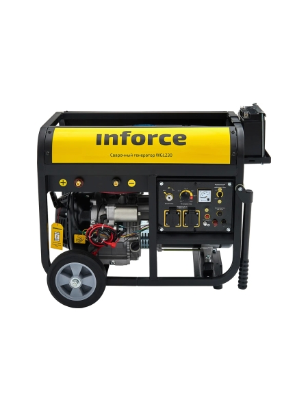 Сварочный генератор (5 кВт; 230 А; колёса и ручки) Inforce WGL230 04-03-22