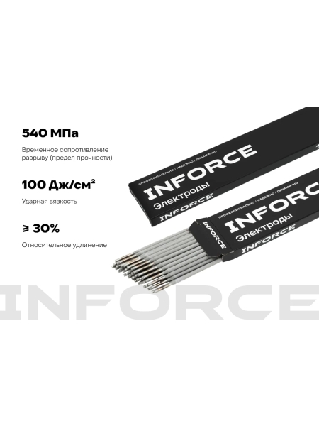 Электроды ОЗЛ-8 (3 мм; 1 кг; НАКС) Inforce IWET-3010O-8