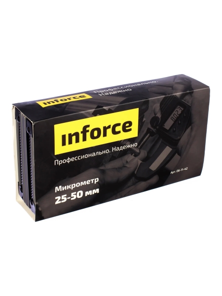 Микрометр 25-50мм*0.01мм Inforce 06-11-42
