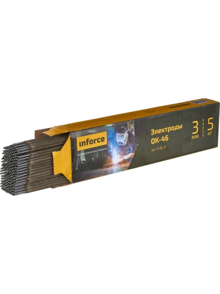 Электроды 46 (3 мм; 5 кг) Inforce 11-05-21