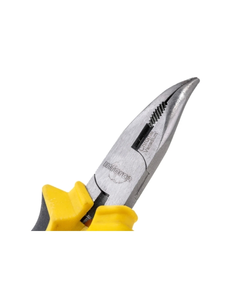 Изогнутые длинногубцы 160 мм Inforce 06-18-08