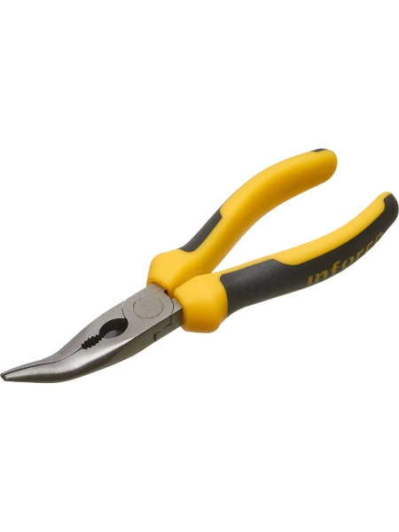 Изогнутые длинногубцы 160 мм Inforce 06-18-08