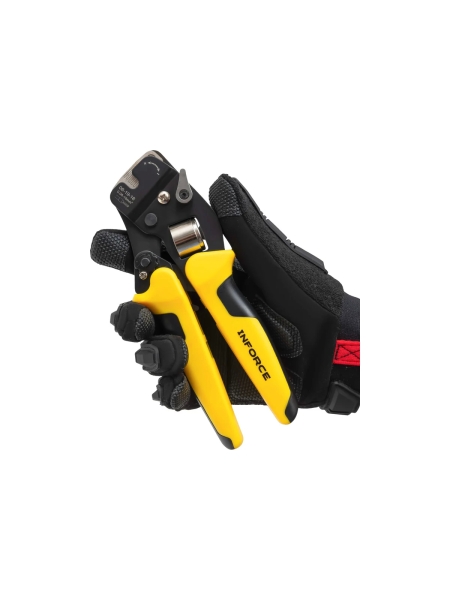 Пресс-клещи Inforce торцевые 0,08 – 16 мм2 06-19-16