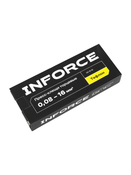Пресс-клещи Inforce торцевые 0,08 – 16 мм2 06-19-16