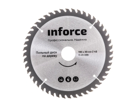 Диск пильный по дереву (190х1.4x30 мм; 48Z) Inforce 11-01-606