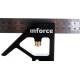 Угольник с уровнем 300 мм Inforce 06-11-67