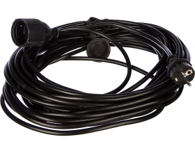 Силовой удлинитель Inforce УС1-Е-20 У-161 ПВС 3x1.5 20м 1 розетка 16520