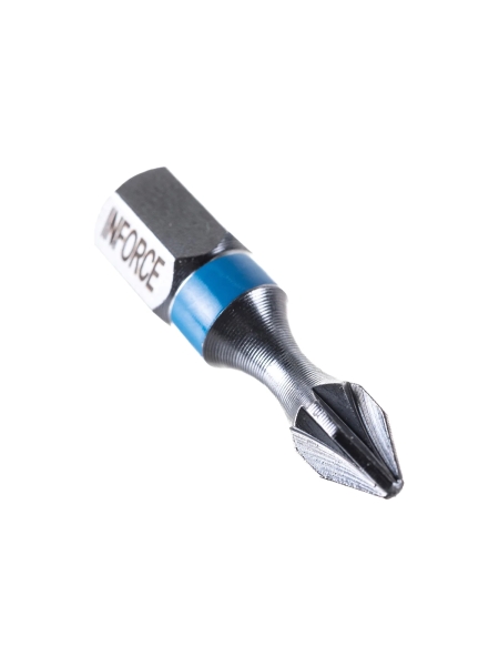 Бита (2 шт; PZ1; 25 мм) для шуруповерта Inforce 11-01-388