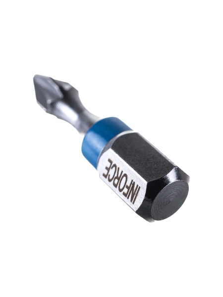 Бита (2 шт; PZ1; 25 мм) для шуруповерта Inforce 11-01-388