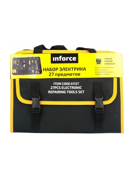 Набор электрика Inforce 27 предметов 51127