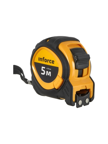 Рулетка с тройным стопом Inforce 5Х25 06-11-71